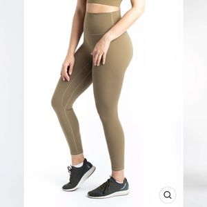 SP Athletic Olive Dream Leggings EUC